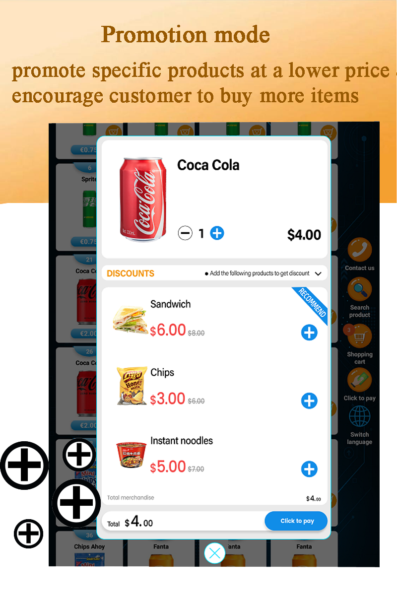 snack and drinke vending machine