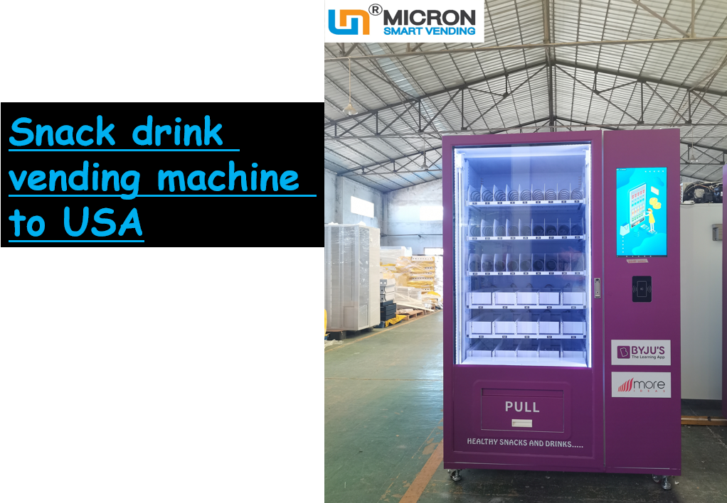 Micron smart vending machine to USA