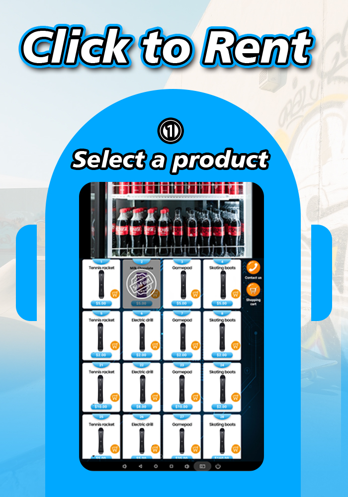 Firstly, customer need select a product after checking the product detail.