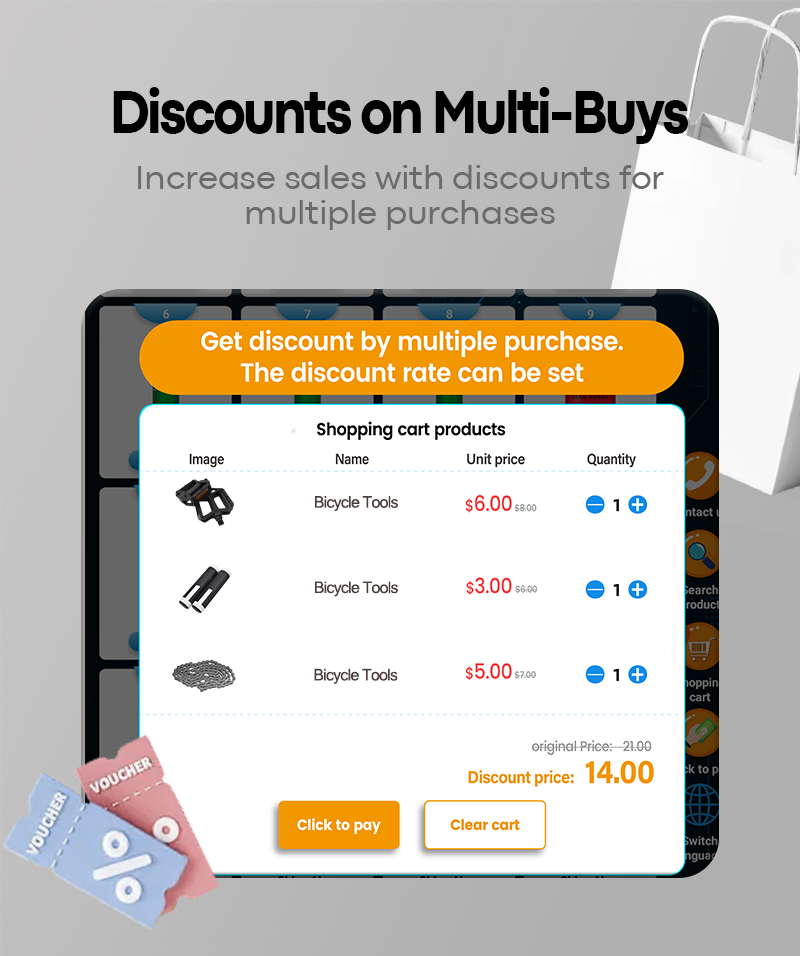 Bike Fixation Vending Machine discounts on multi-buys