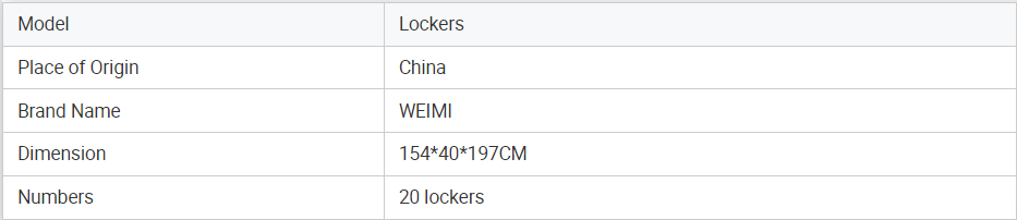Parameters of laundry product vending machine
