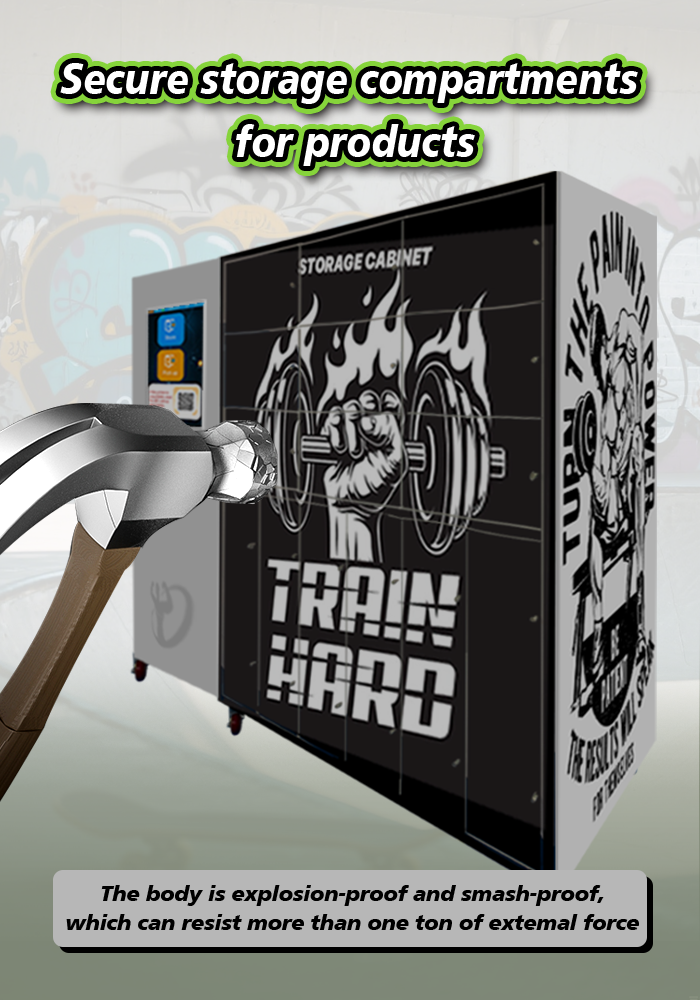 Skateboard Rental Vending Machine