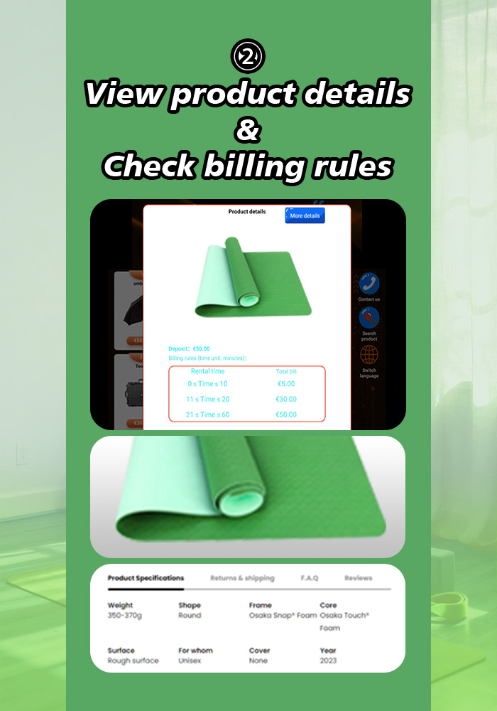 Smart Yoga Mat Rental Locker for Gyms, Studios, Hotels & Wellness Spaces