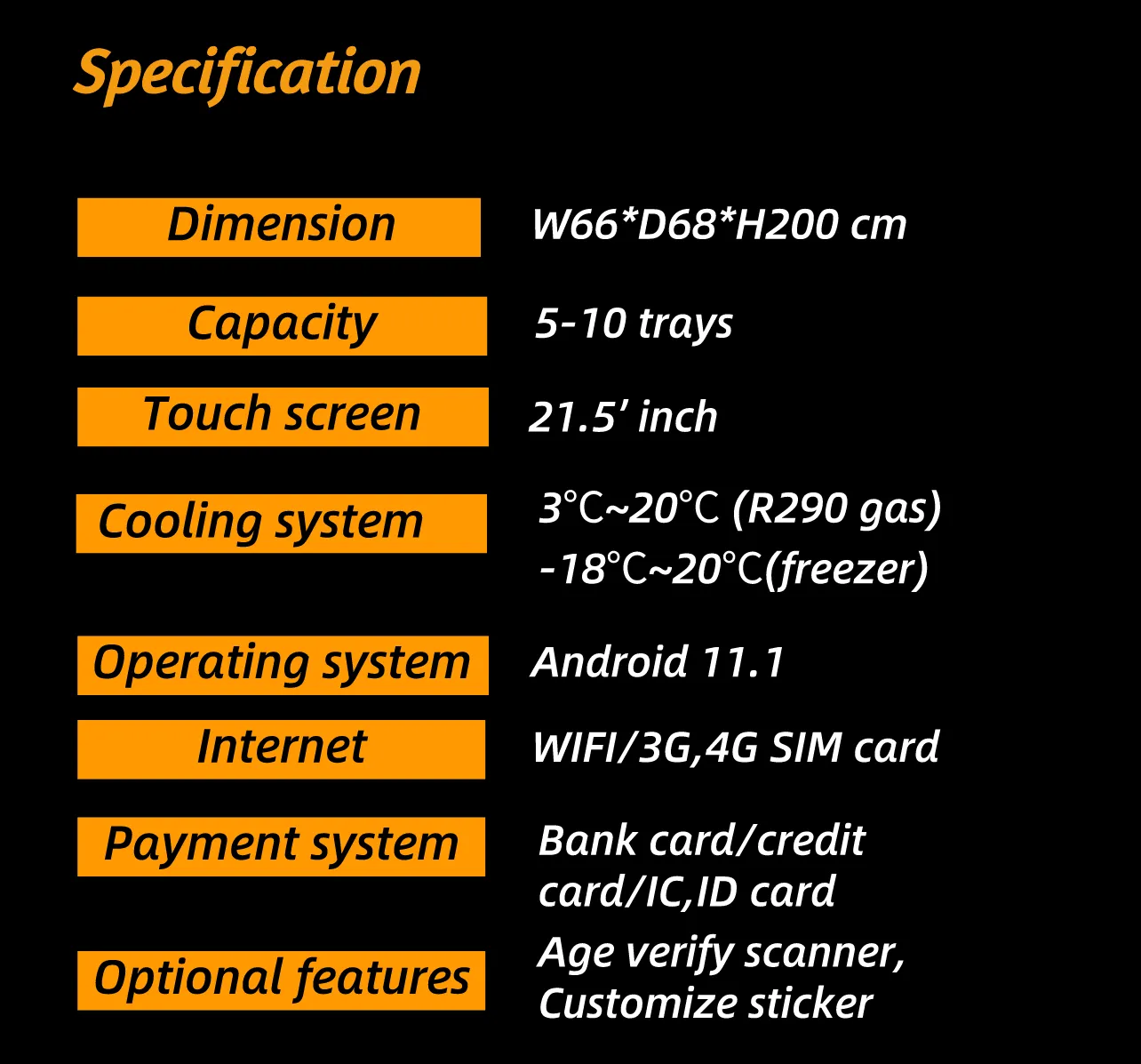 ice cream vending machine,freezer vending machine,retail vending,retail vending machine,smart vending machine