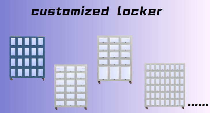 laundry product vending machine with customizable grid cabinet
