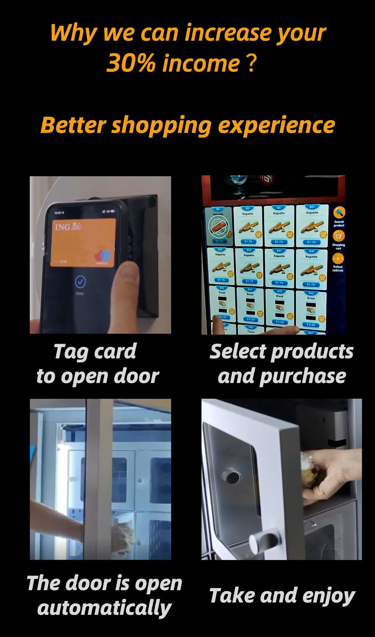 fruit vegetable vending machine for sale in unmanned retail store cooling locker vending machine can increase your 30% income, and offer customer better shopping experience.