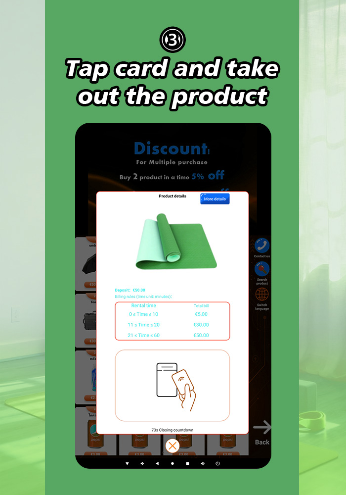 Smart Yoga Mat Rental Locker for Gyms, Studios, Hotels & Wellness Spaces