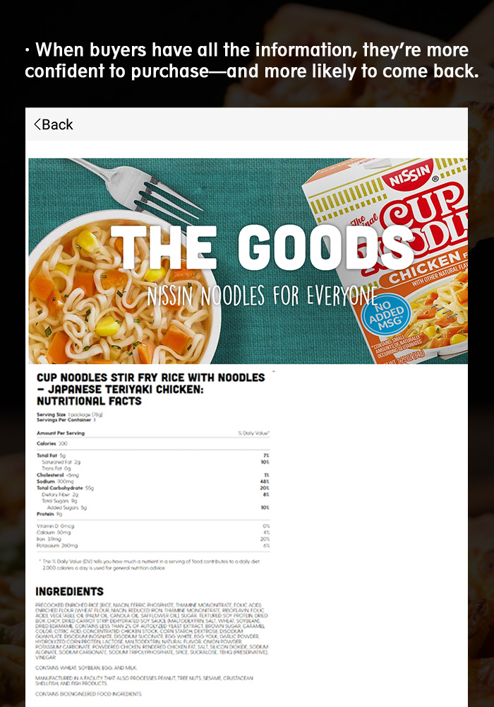 If consumers can view product details on this hot food vending machine, it will enhance their trust.