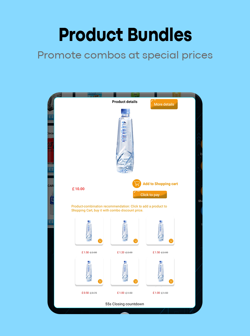 Mineral Water Vending Machine product bundles
