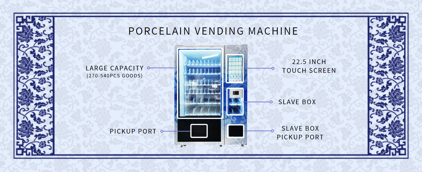 Porcelain vending machin Specification
