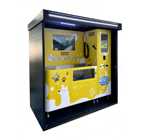 Outdoor Self-Service Dog Wash Machine with Weatherproof Design for 24/7 Outdoor Operation