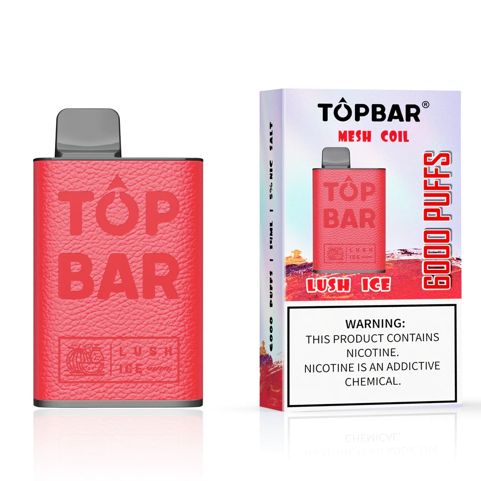 6000 퍼프 2%/5% 니코틴 일회용 Vape 다양한 과일 맛 E 담배 Vape
