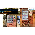 호주 Micron Smart Vending의 개 사료 애완 동물 간식 자동 판매기