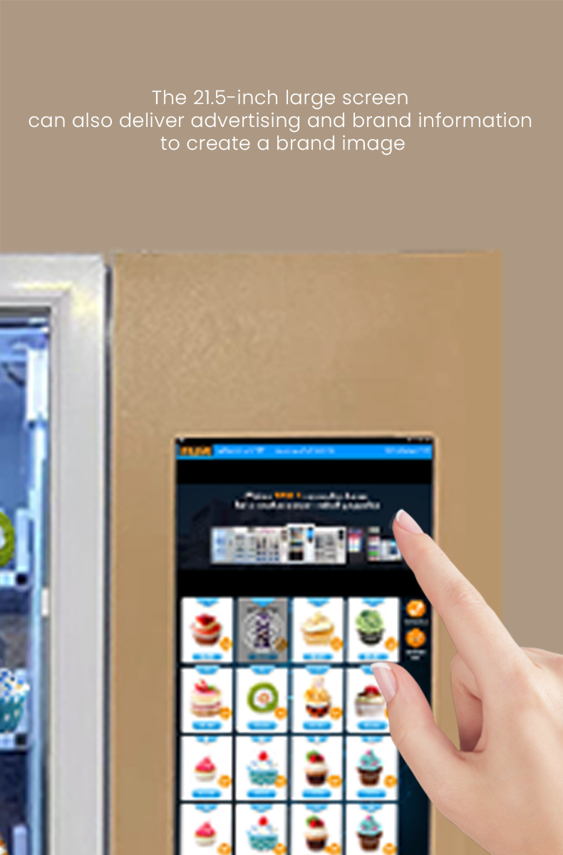 vending machine deliver advertising