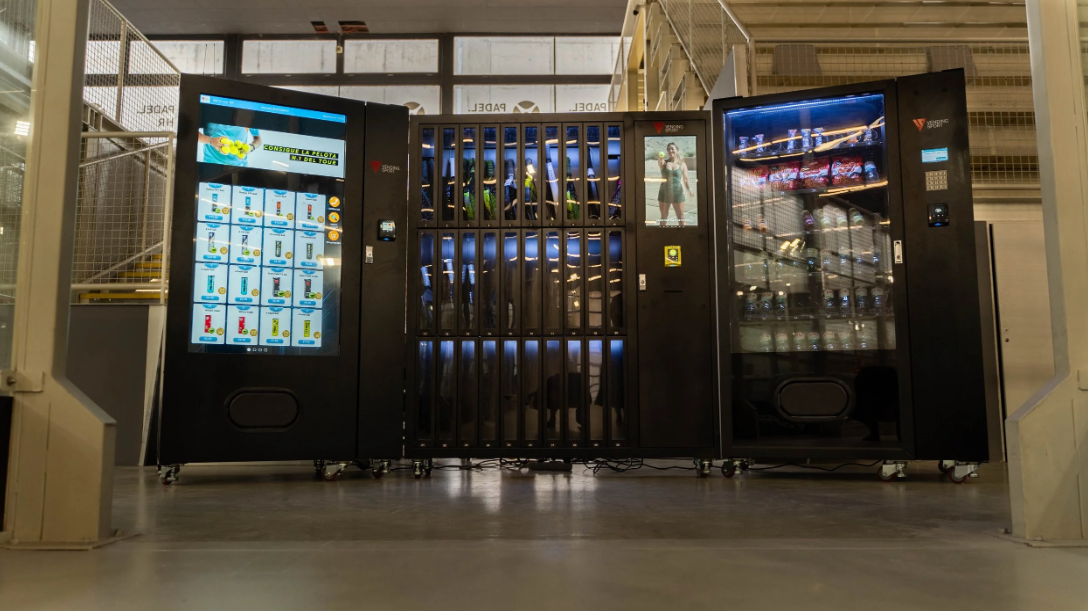 Porcelain vending machine customer case