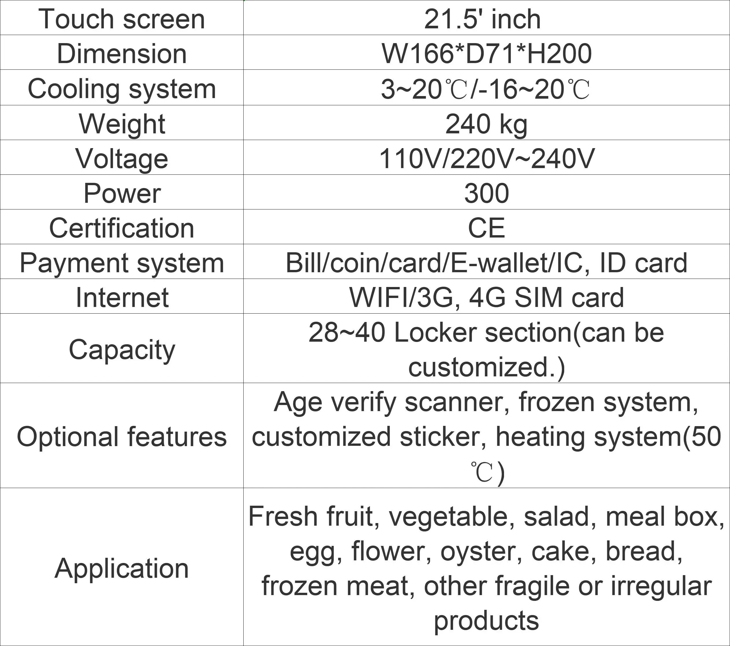 Micron smart hot food vending machine with microwave oven cooling locker vending machine can be customized