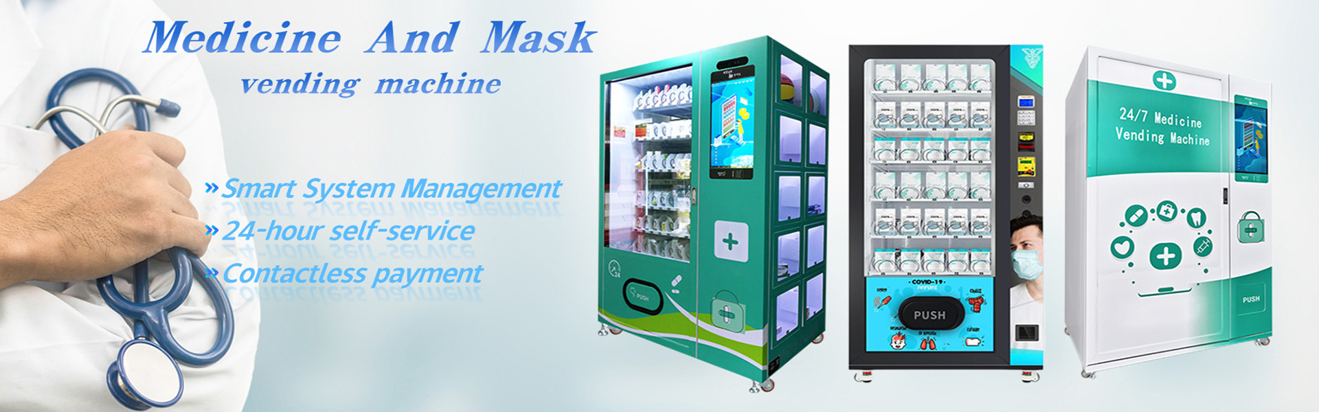 South Korea: PPE madicine pharmacy vending machine in South Korea Micron smart vending