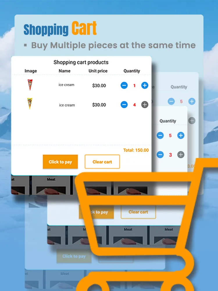 ice cream vending machine