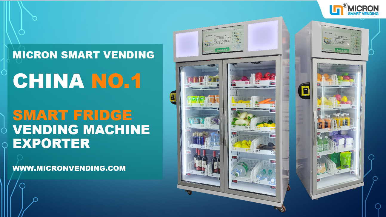 China. NO. 1 Smart fridge vending machine exporter.