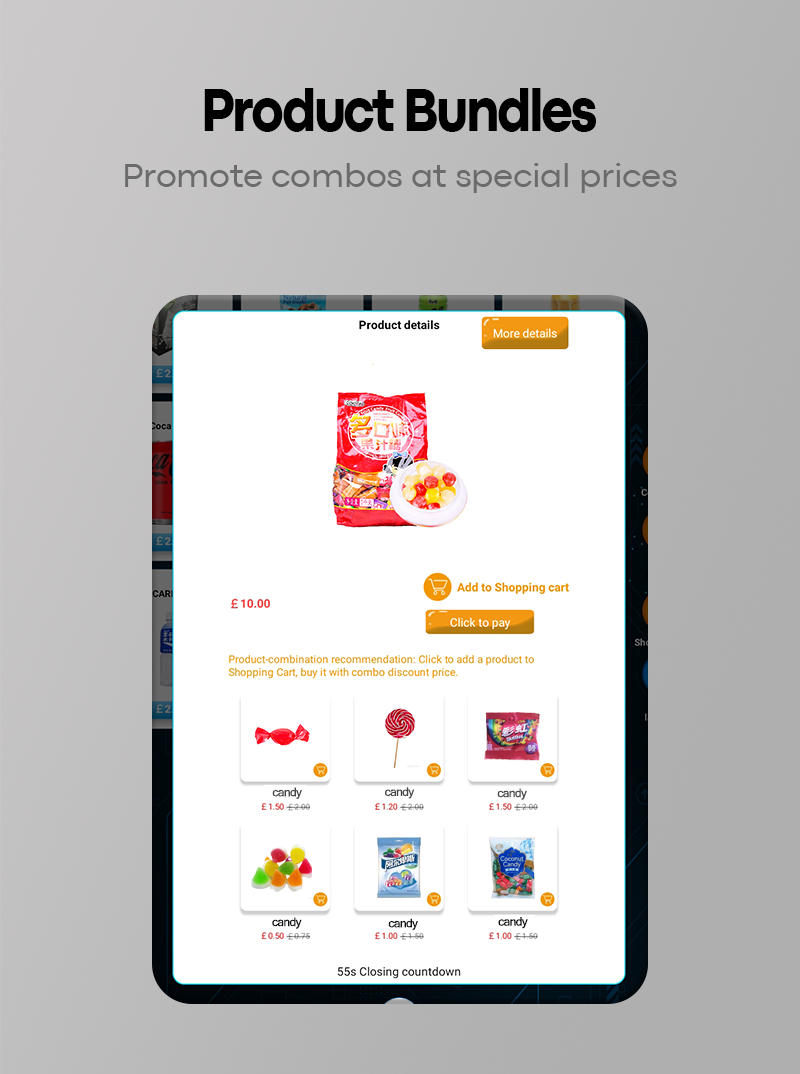 candy vending machine product bundles