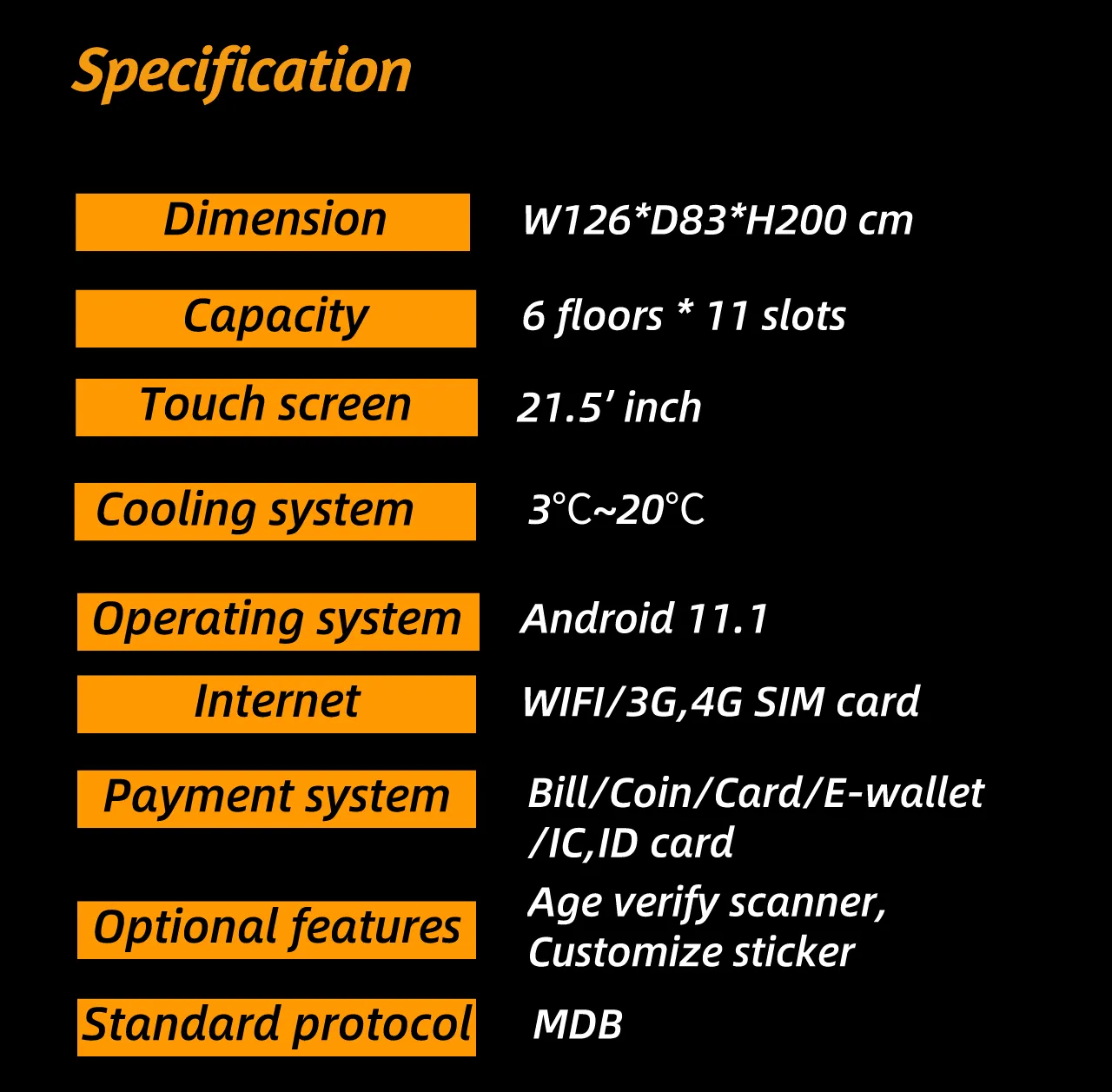 30% Extra capacity, Slave box also sell. smart snack drink combo vending machine with card reader big capacity and cooling system