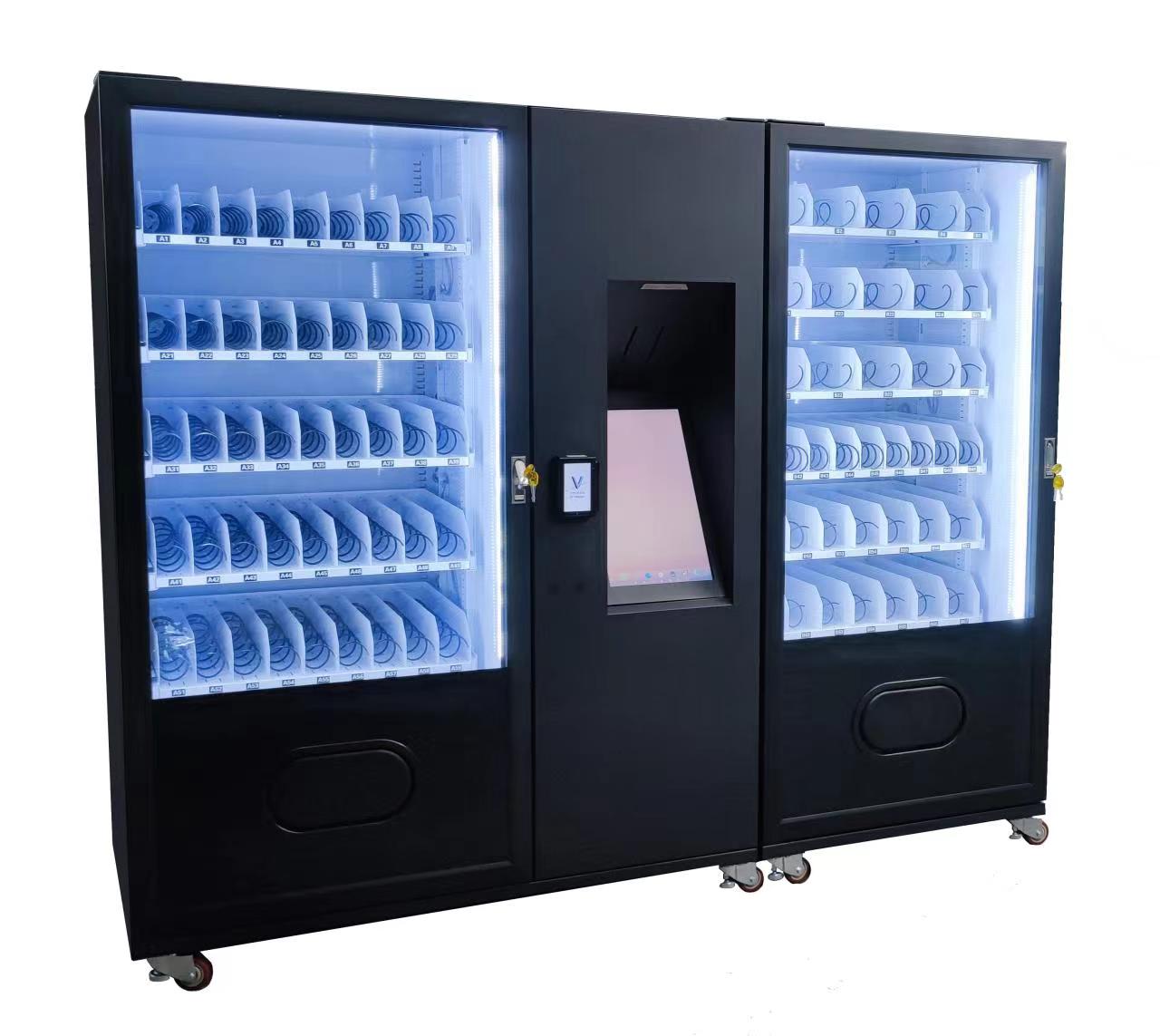 Distributeur automatique conforme à l'ADA pour la vente de snacks de grande capacité