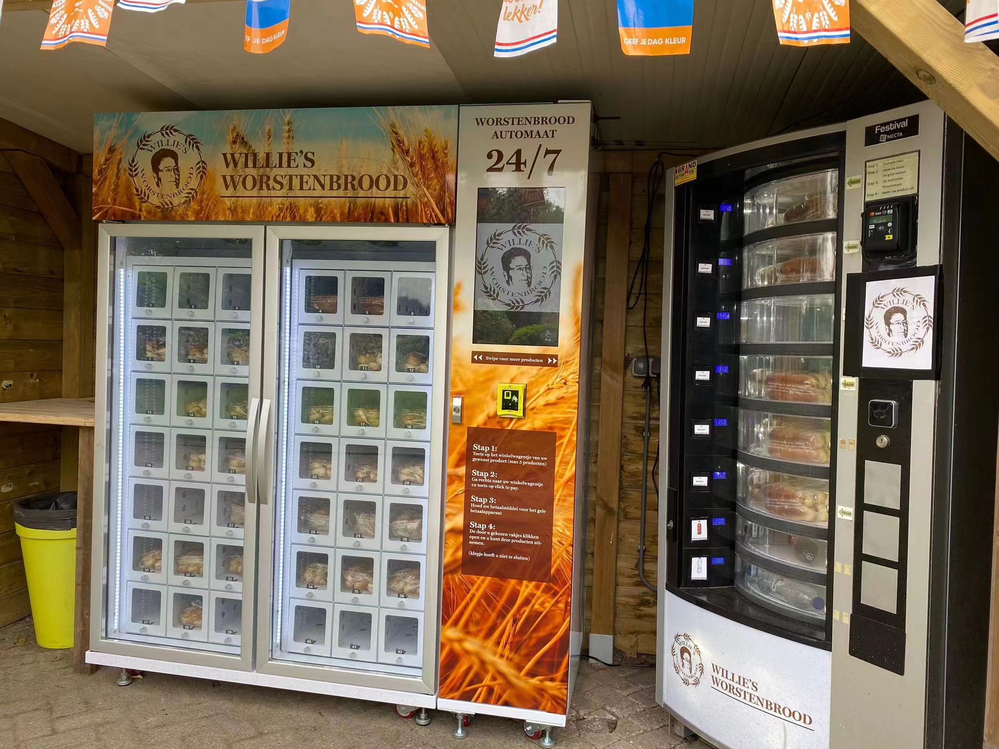 Micron bread vending machine