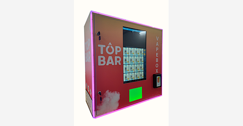 Wandhängender Mini-Vape-Automat für Zigaretten in der Bar