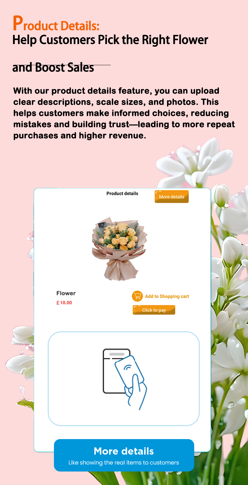 WEIMI Refrigerated Fresh Bouquet Flower Vending Machine