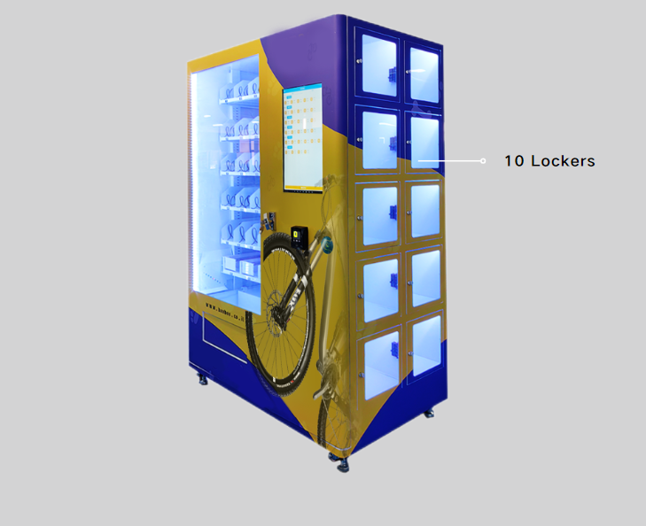 Bike Fixation Vending Machine specification