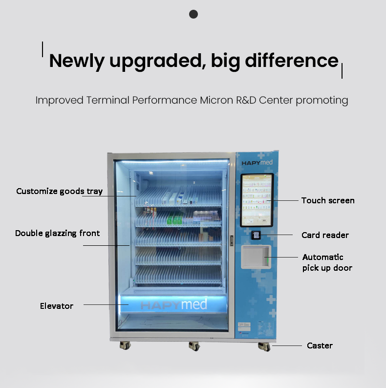 feature of medicine vending machine