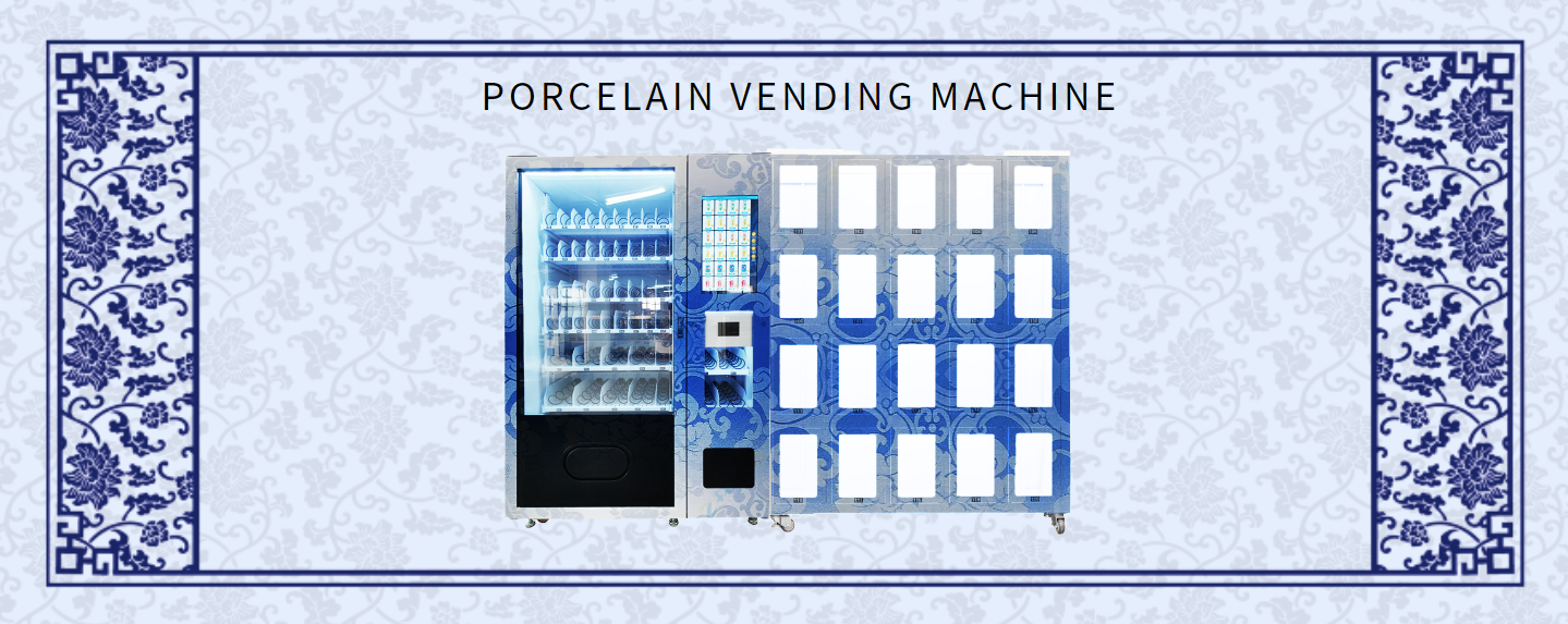 Porcelain vending machine