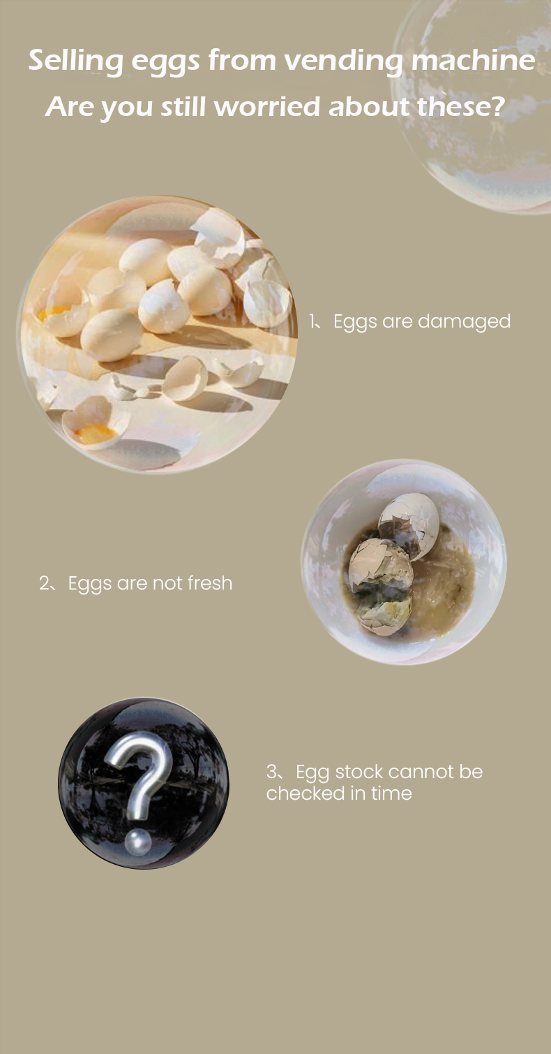 Selling eggs has many challenges without locker vending machine.