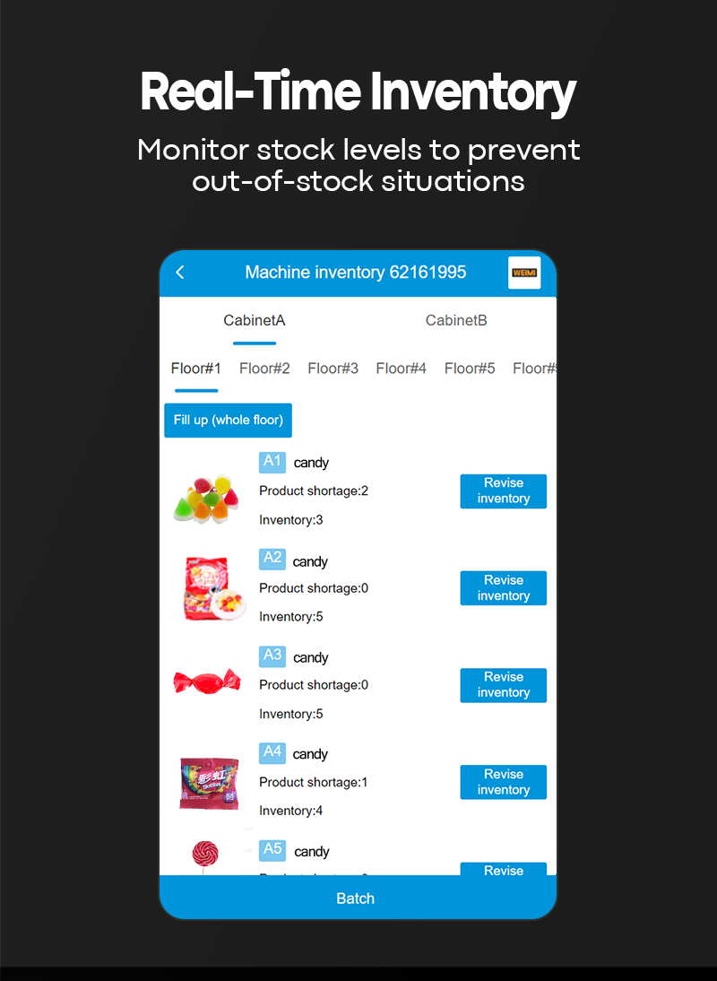 candy vending machine remotely manage trading card vending machine with ease