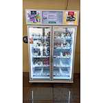 Snack drink vending machine in Singapore smart fridge vending machine for snack drink