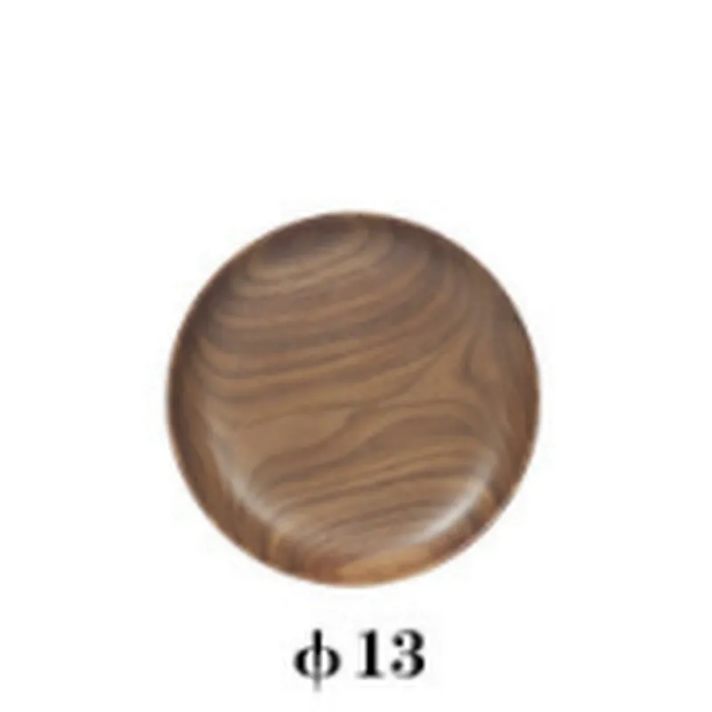 Round Wood Plate,Made of Wholewood,No glue