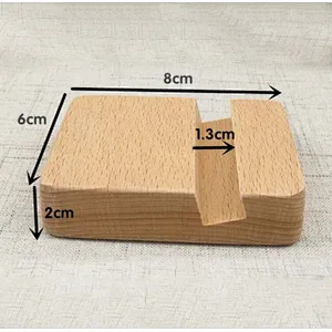 Phone Holder Beech Wood