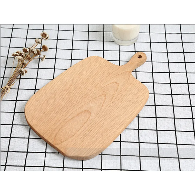 Solid wood bread board pizza board beech wood