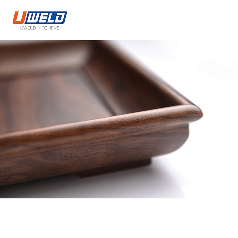 Uweld Kitchens Natural Solid Wood Serving Plates wood Black Walnut Serving Trays