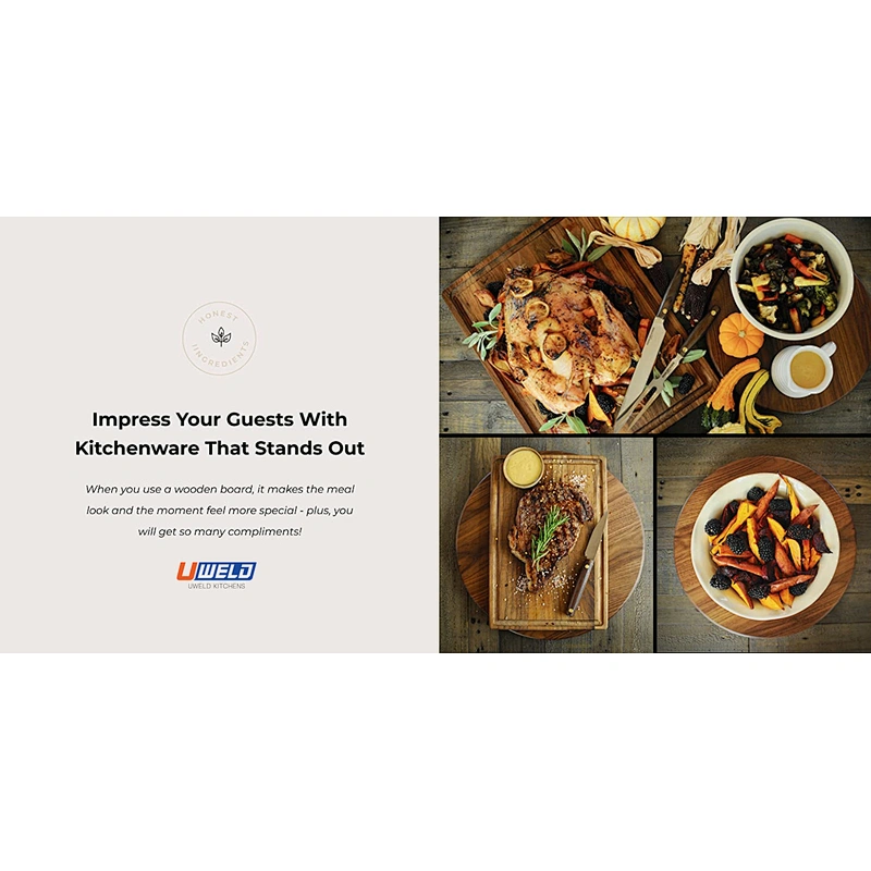 Uweld Kitchens Chef Cutting Board