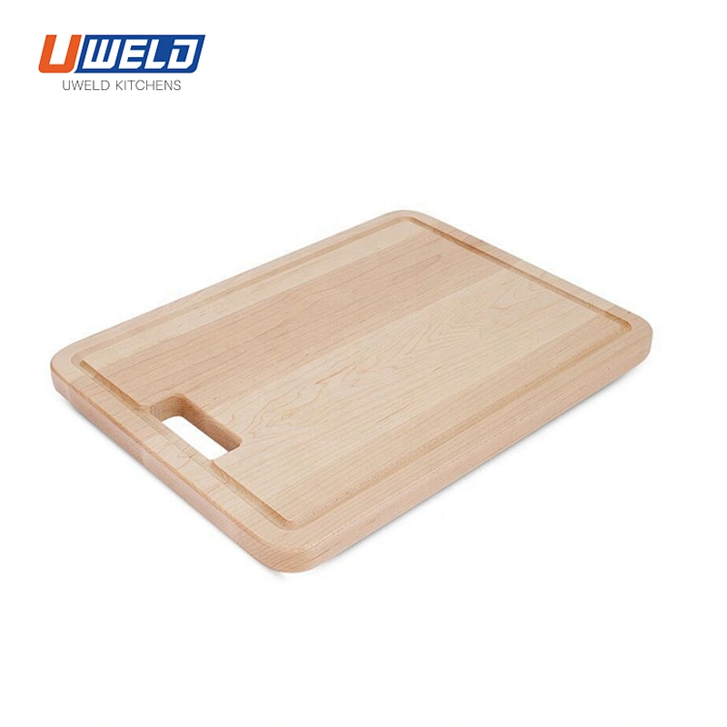 Uweld Kitchens Wood Carving Board Juice Groove Personalized Cutting Board Customized Chopping Board 16*12