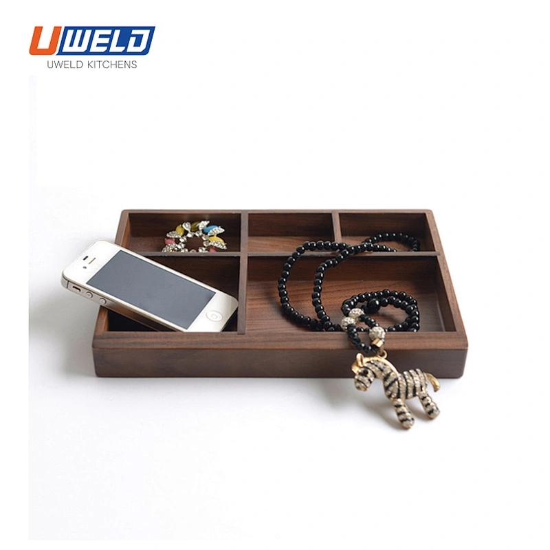 Uweld Kitchens Natural Solid Wood Serving Plate Wood Cheese Cutting Board Bread Board Black Walnut Steak Board