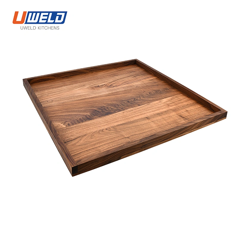 Uweld Kitchens Walnut Serving Tray 24X24