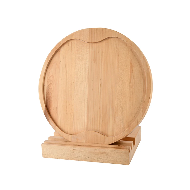 Round Serving Board Maple