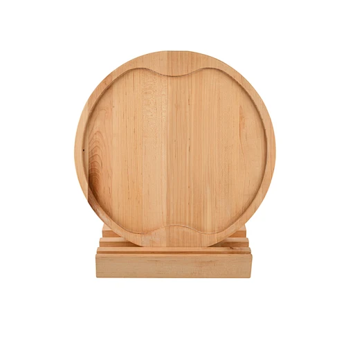Round Serving Board Maple