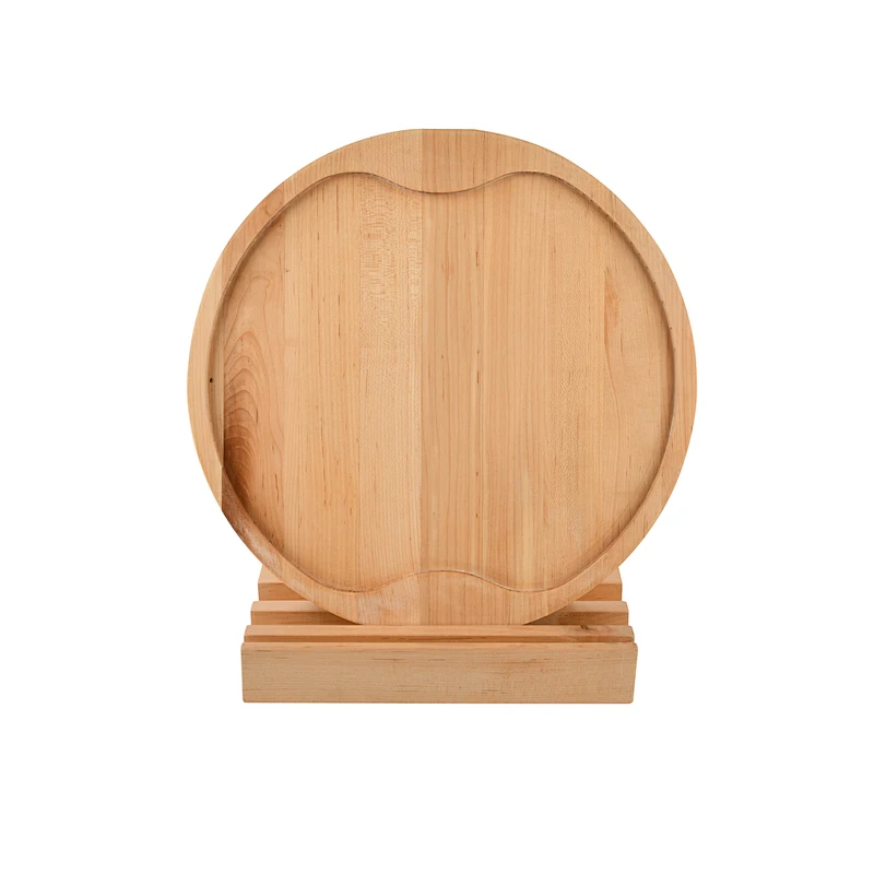 Round Serving Board Maple