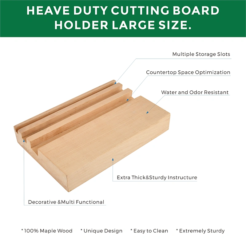 Cutting Board Organizer-Tablet Stand and Holder-Cutting Boards Holder Universal Kitchen Rack (12x7.9x1.8inches)…
