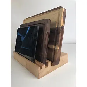 Cutting Board Organizer-Tablet Stand and Holder-Cutting Boards Holder Universal Kitchen Rack (12x7.9x1.8inches)…