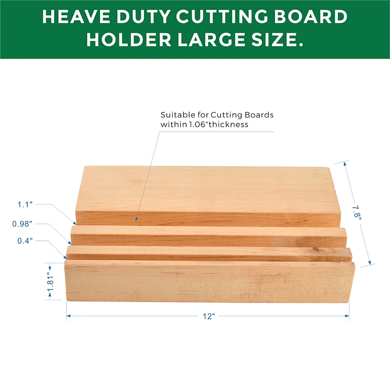 Cutting Board Organizer-Tablet Stand and Holder-Cutting Boards Holder Universal Kitchen Rack (12x7.9x1.8inches)…