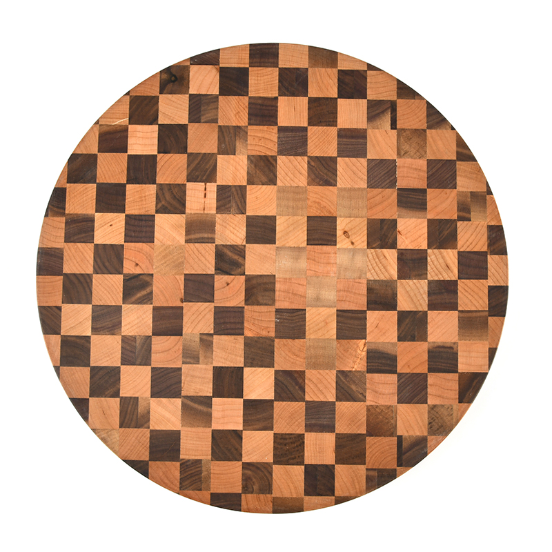 End Round Walnut Cutting Board